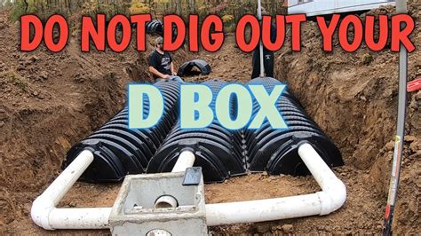 dig out septic tank distribution box|septic tank distribution box location.